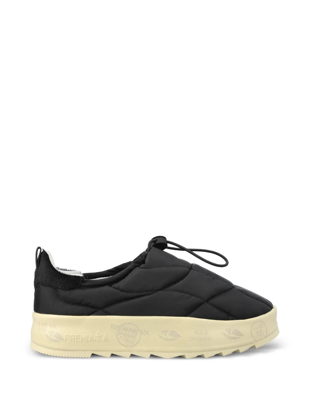 Premiata quilted sneakers - Nero