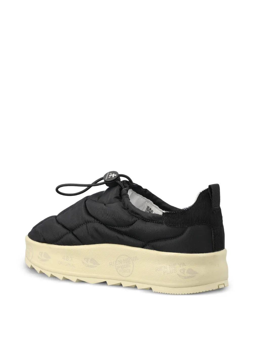 Premiata Gewatteerde sneakers Zwart