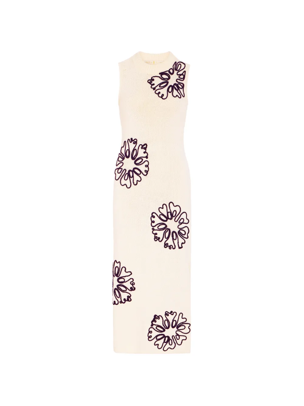 Marie Oliver Patricia floral midi dress - Toni neutri