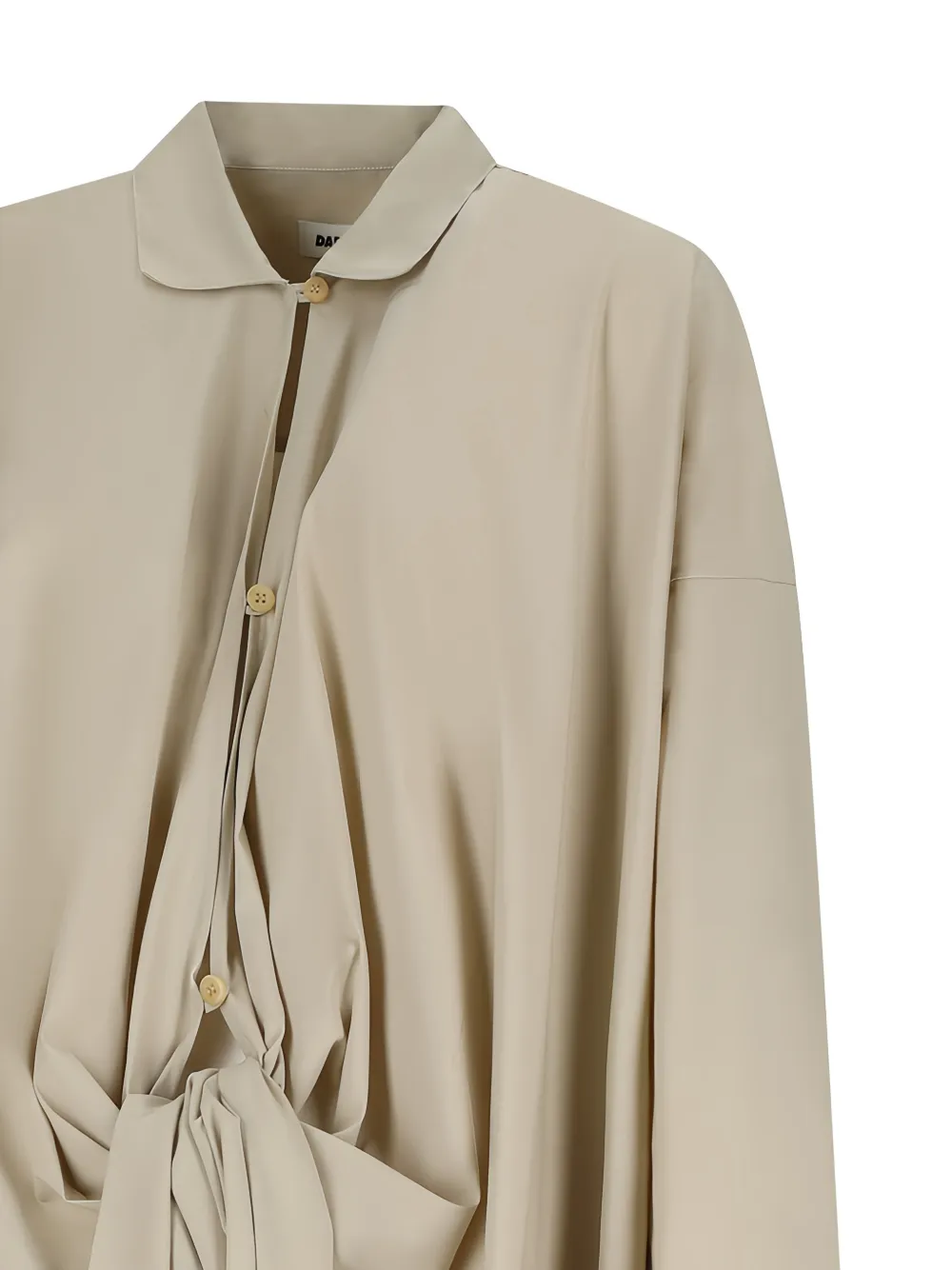 Romy Tie-Fastening Draped Shirt