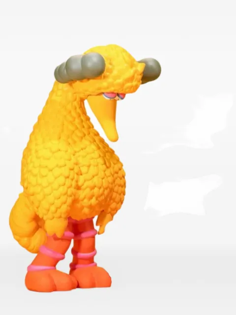 KAWS x Sesame Street Big Bird figurine