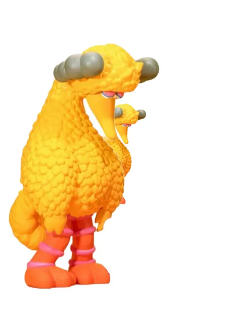 KAWS x Sesame Street Big Bird figurine