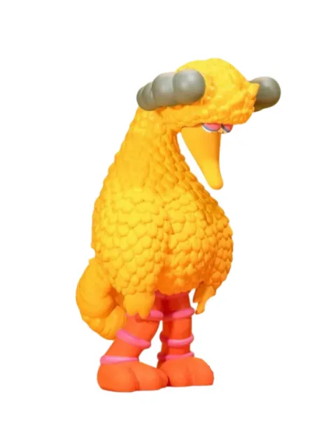 KAWS x Sesame Street Big Bird figurine
