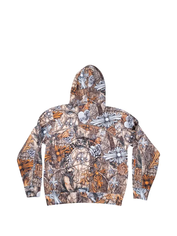 CHROME HEARTS 缶 Chrome Hearts x Nocta Realtree Patterned Hoodie | Neutrals | FARFETCH