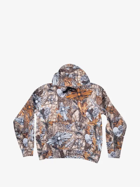 Chrome Hearts hoodie con motivo Realtree en colaboración con Nocta