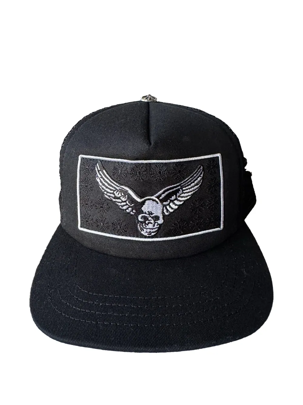 Chrome Hearts Foti x Yungblud x Aerosmith trucker hat - Nero