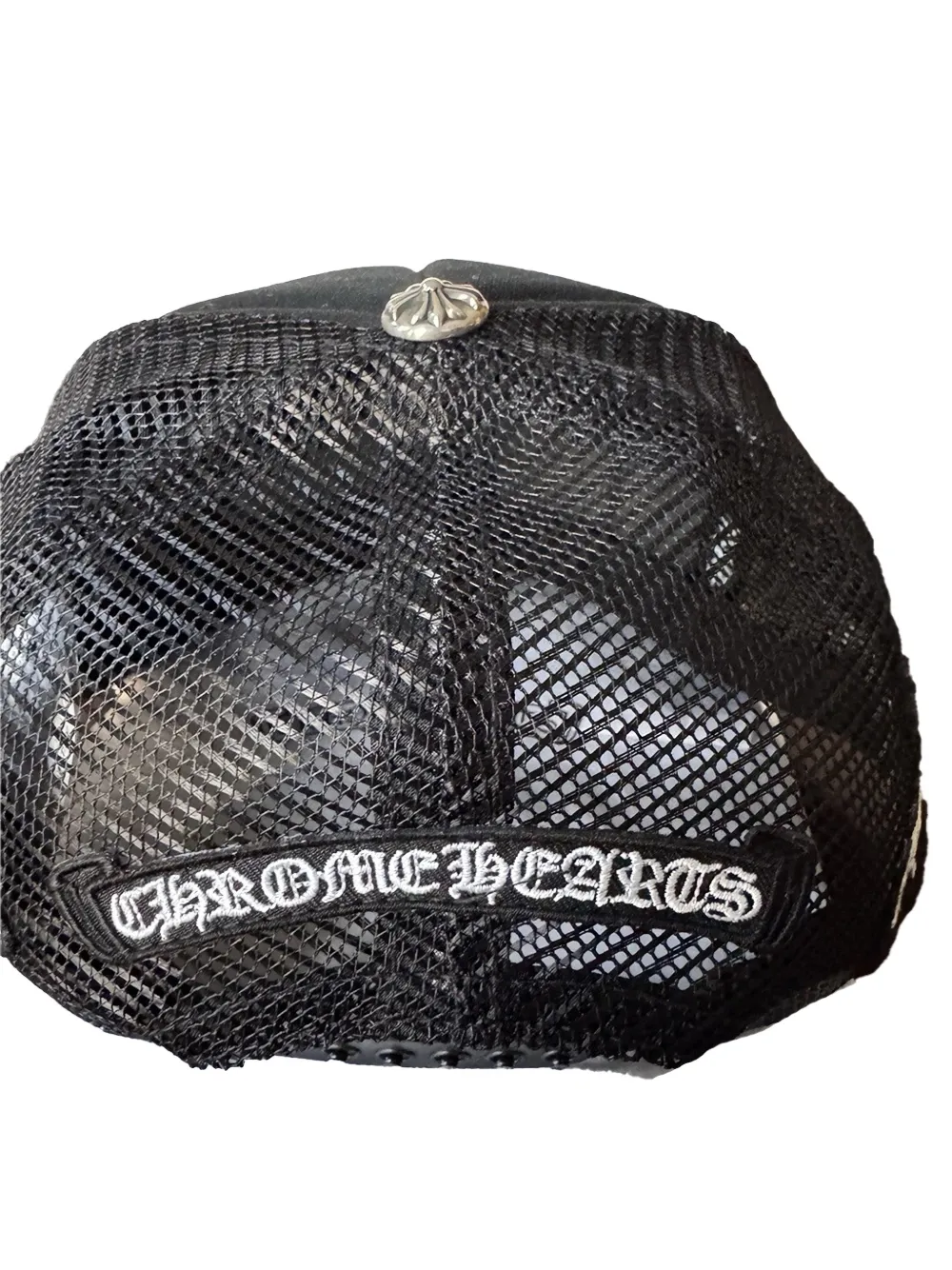 Chrome Hearts Foti x Yungblud x Aerosmith trucker hat - Zwart