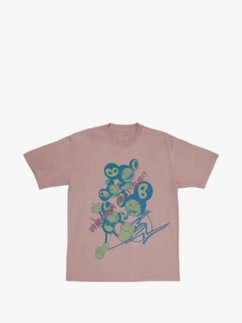 Travis Scott x Fragment x Takashi Murakami round-neck T-shirt