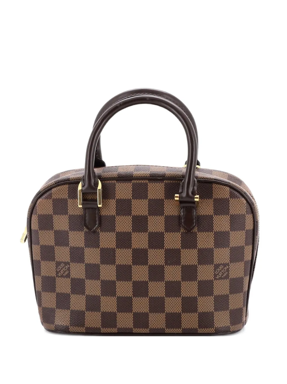 Louis Vuitton Pre-Owned Borsa a tracolla Sarria Damier mini - Marrone