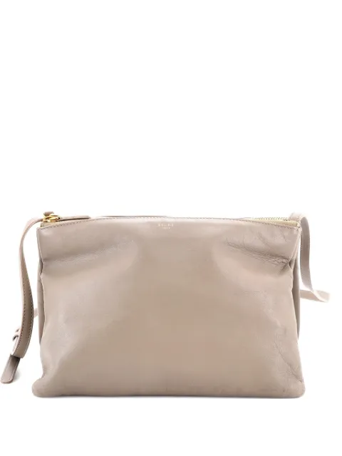 Celine Pre-Owned Trio Leather Large crossbody bag