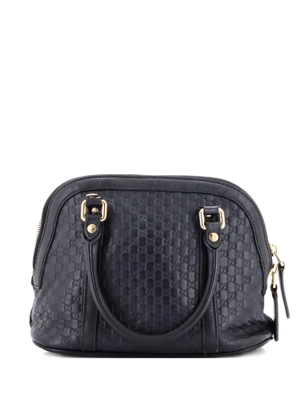 Gucci Pre-Owned Borsa a tracolla Convertible Dome Microguccissima - Marrone