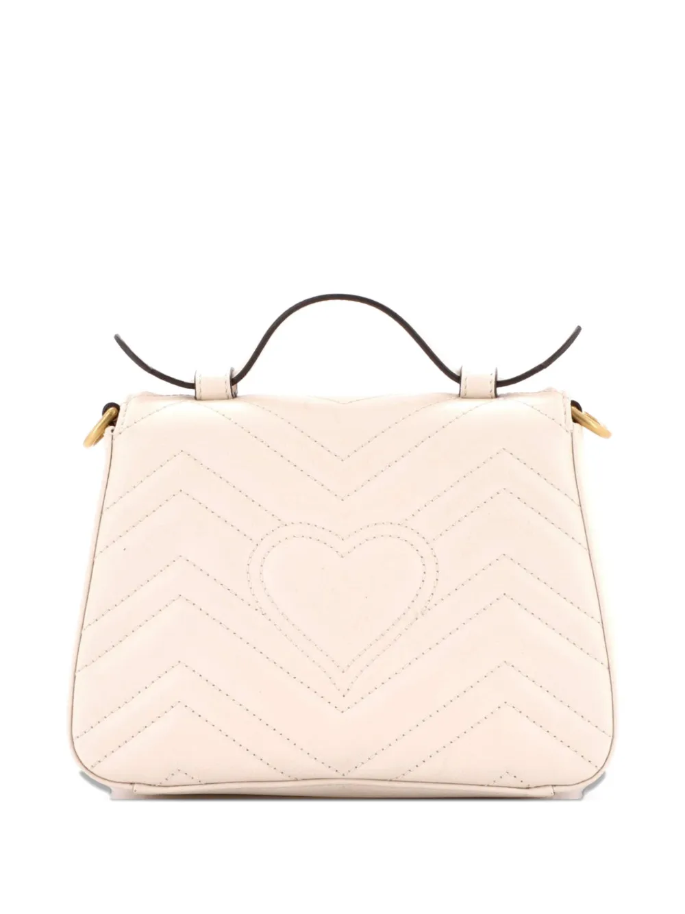 Gucci Pre-Owned GGマーモント トップハンドル フラップ マトラッセ