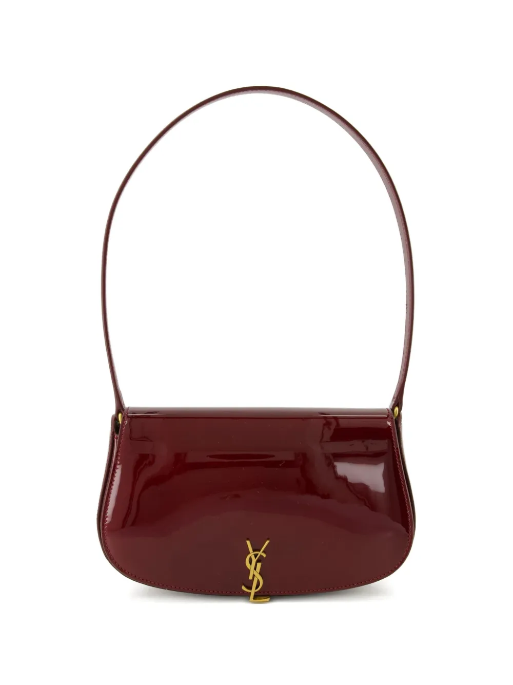 Saint Laurent Voltaire logo-plaque shoulder bag - Rot