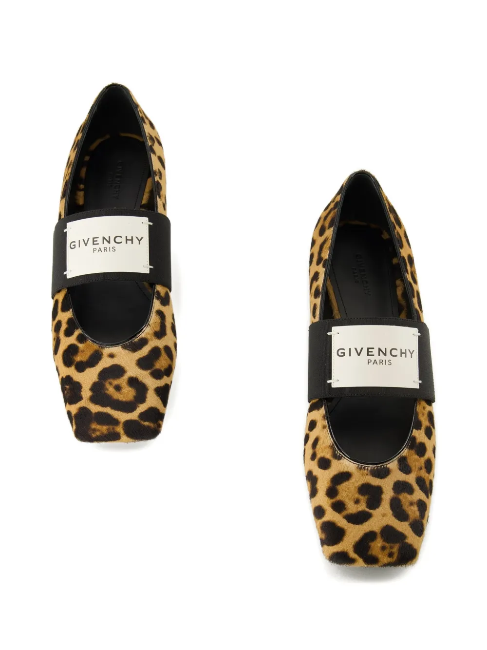 Givenchy Ballerina's met luipaardprint Bruin