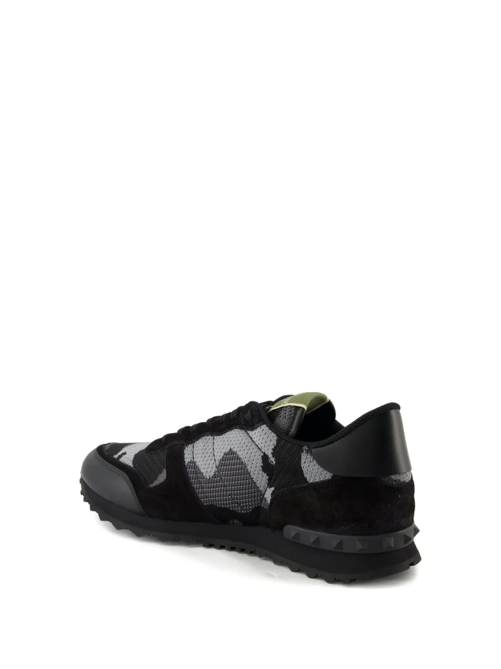 Valentino Garavani Rockrunner camouflage sneakers Zwart