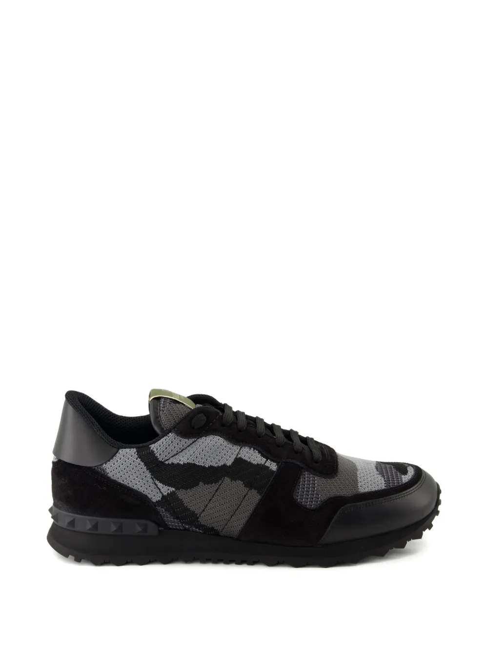 Valentino Garavani Rockrunner camouflage sneakers Zwart