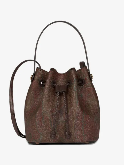 ETRO mini sac seau Arnica à motif cachemire