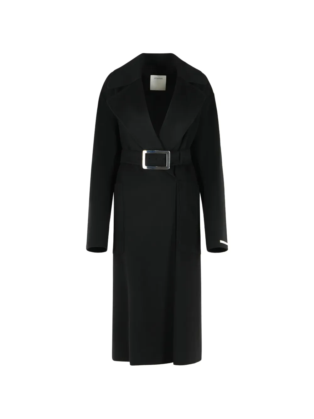 Sportmax Cappotto con fibbia - Nero