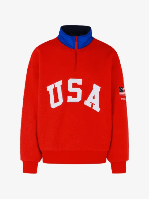 Polo Ralph Lauren Maglione con mezza zip