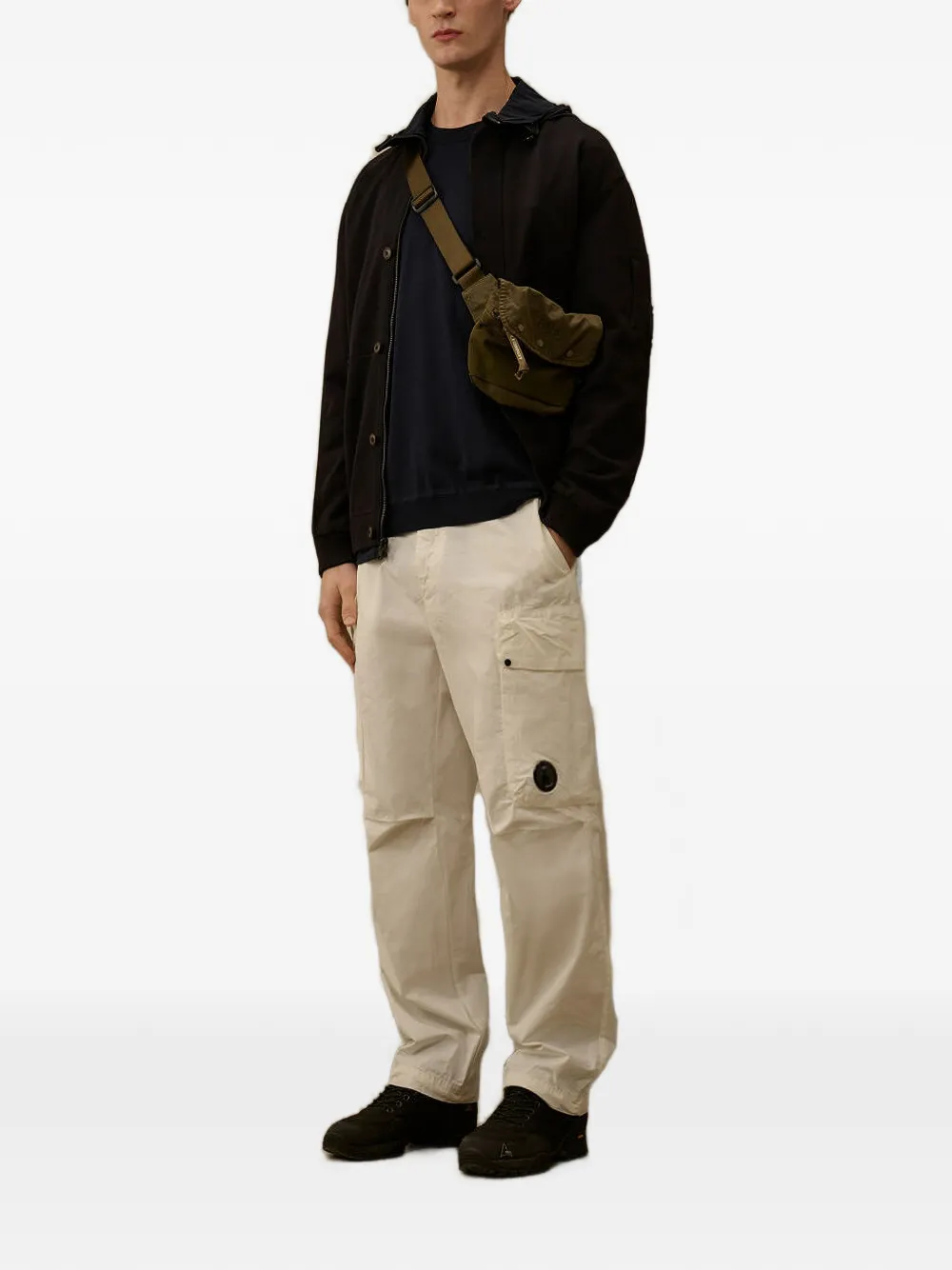C.P. Company Katoenen trui Blauw