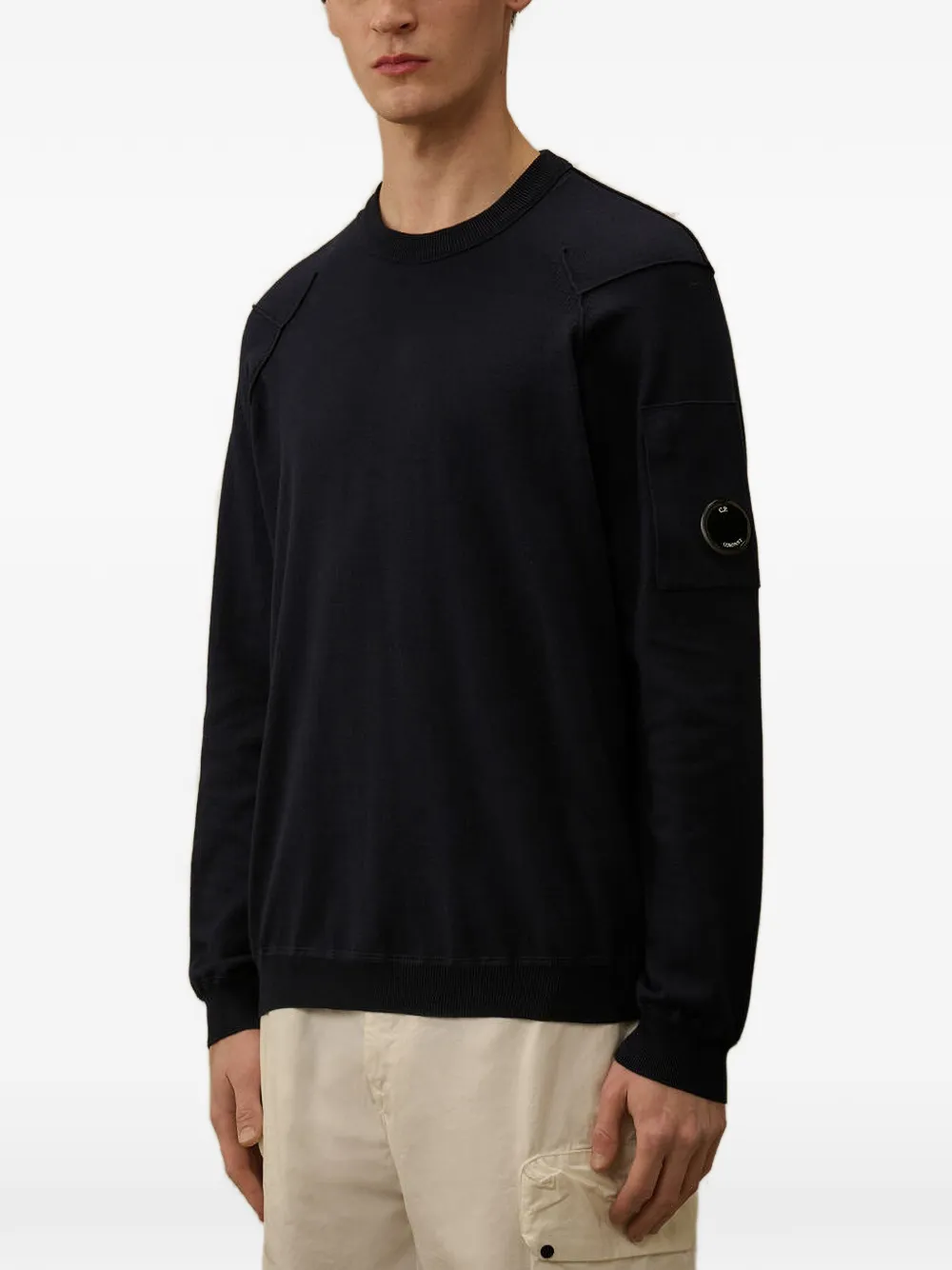 C.P. Company Katoenen trui Blauw