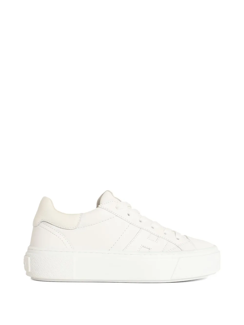 Hogan H705 leather low-top sneakers - Bianco