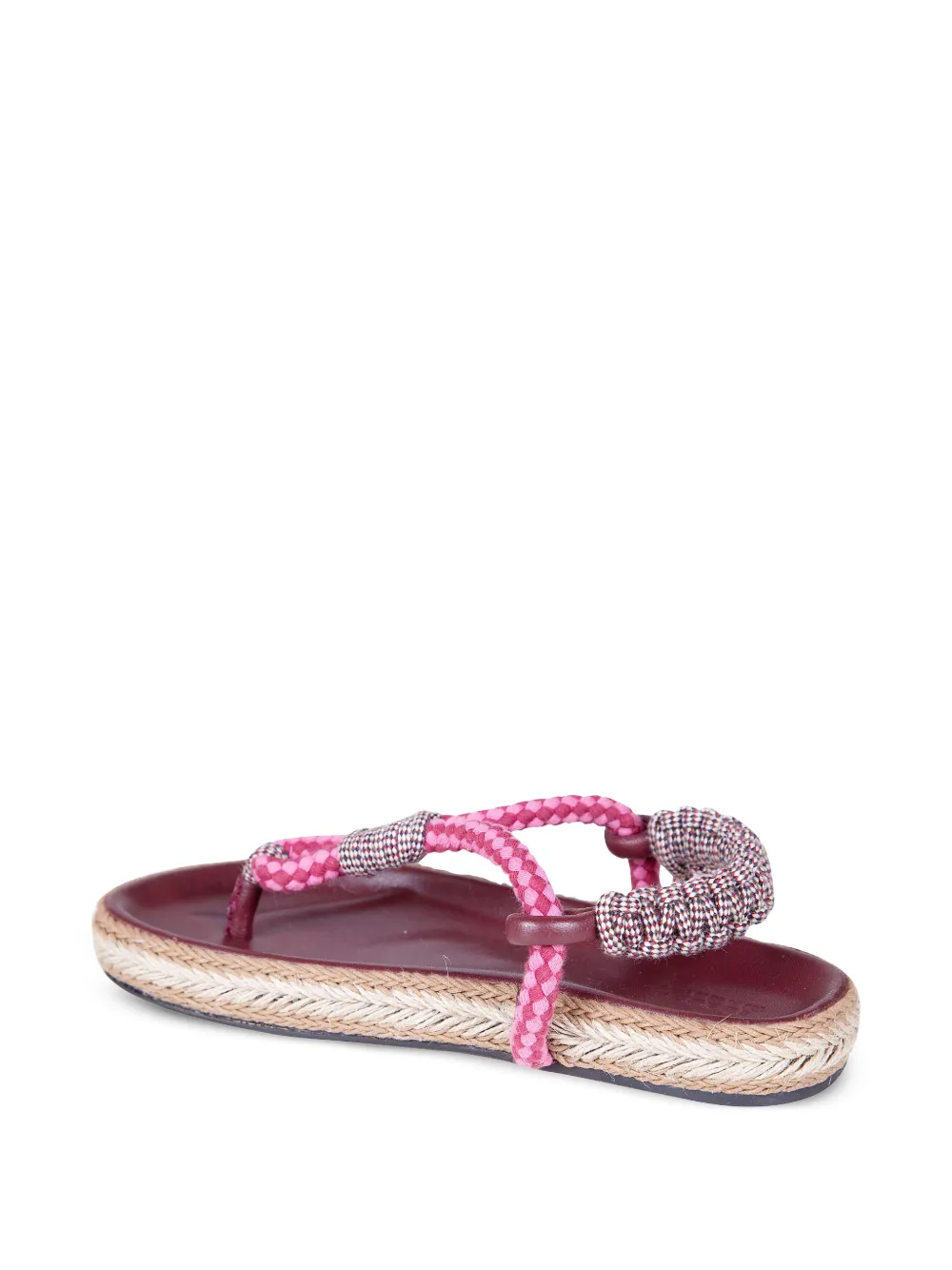ISABEL MARANT Gevlochten sandalen Roze