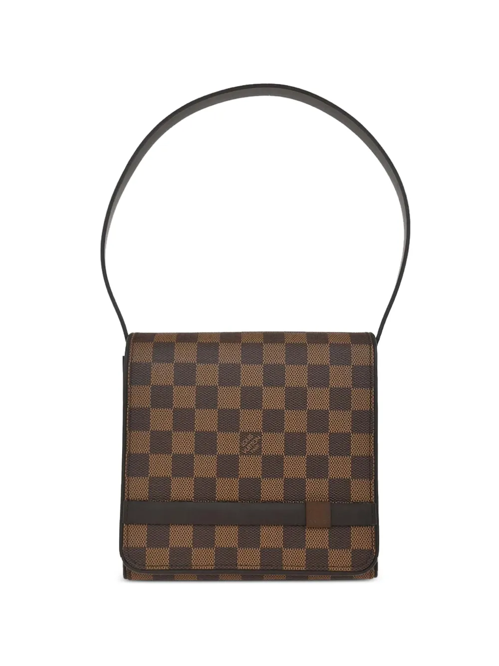 Louis Vuitton Pre-Owned Borsa a spalla Carre Damier mini 2001 - Marrone