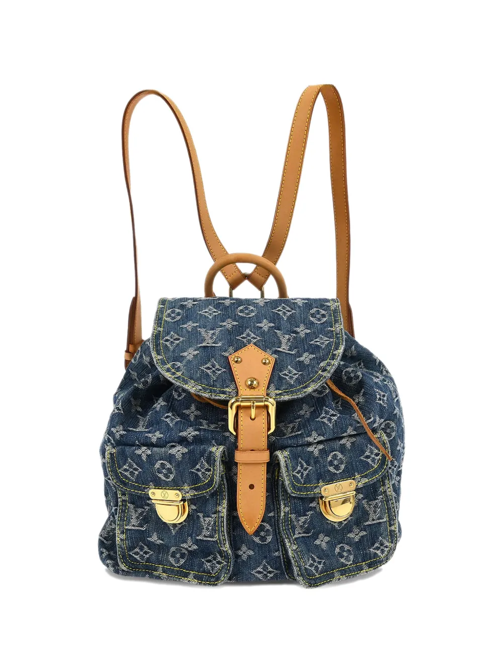 Louis Vuitton Pre-Owned Zaino GM Sac a Dos con monogramma 2006 - Blu