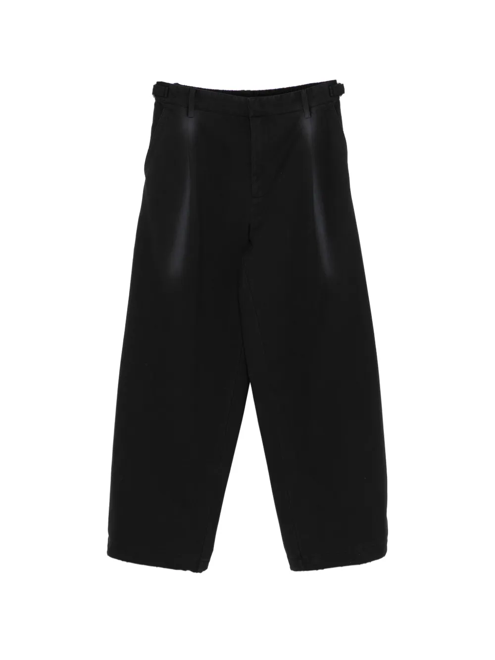 CROQUIS Loose tapered casual pants – Black