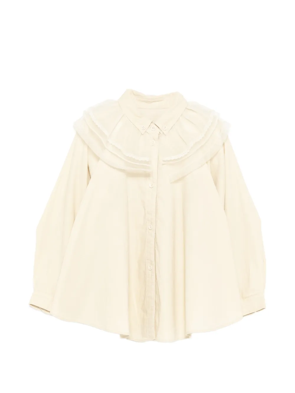 jnby by JNBY Camicia con dettaglio in pizzo - Toni neutri