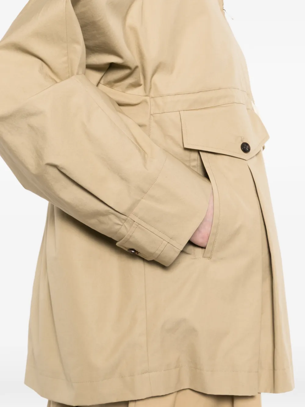 LESS Katoenen jack Beige