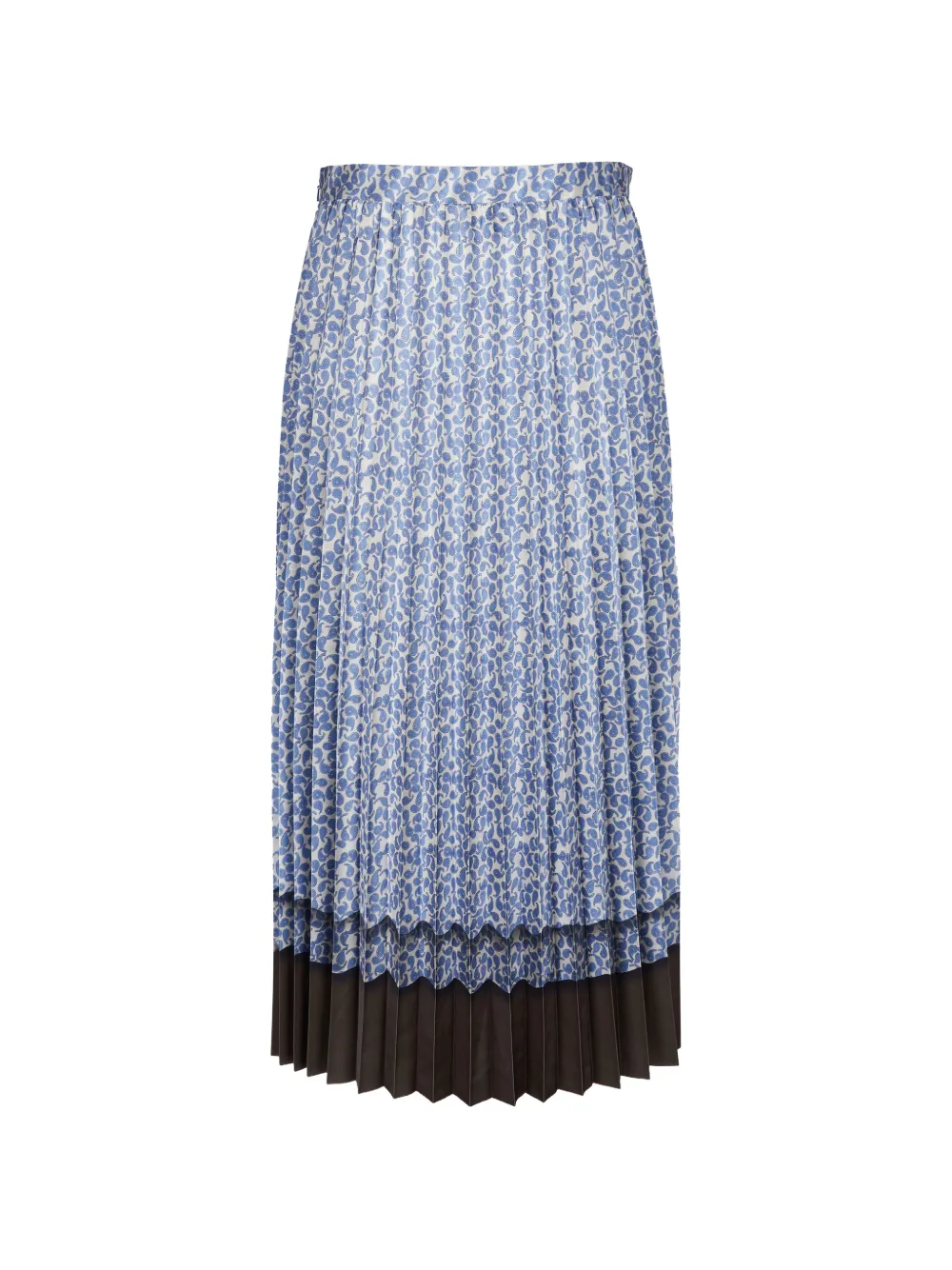 JNBY Midirock mit Paisley-Print - Blau