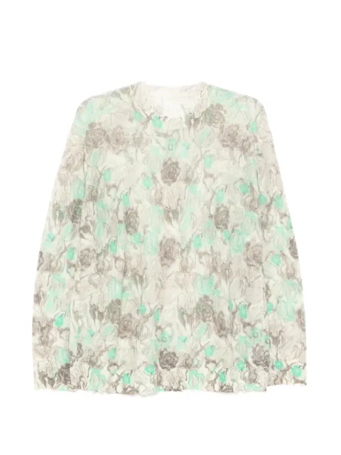 JNBY — floweral knitted top