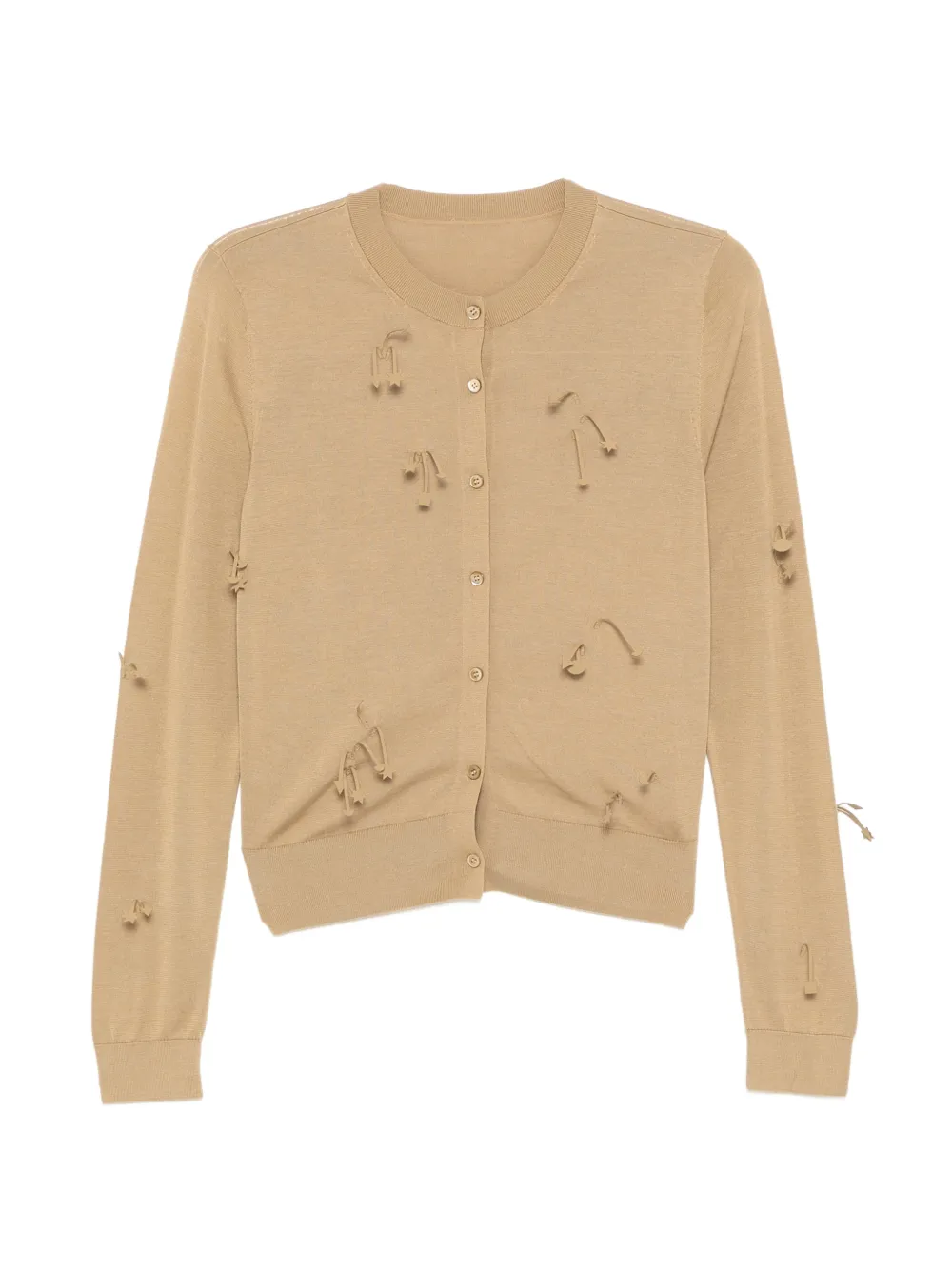 JNBY Cardigan mit grafischer Verzierung - Nude