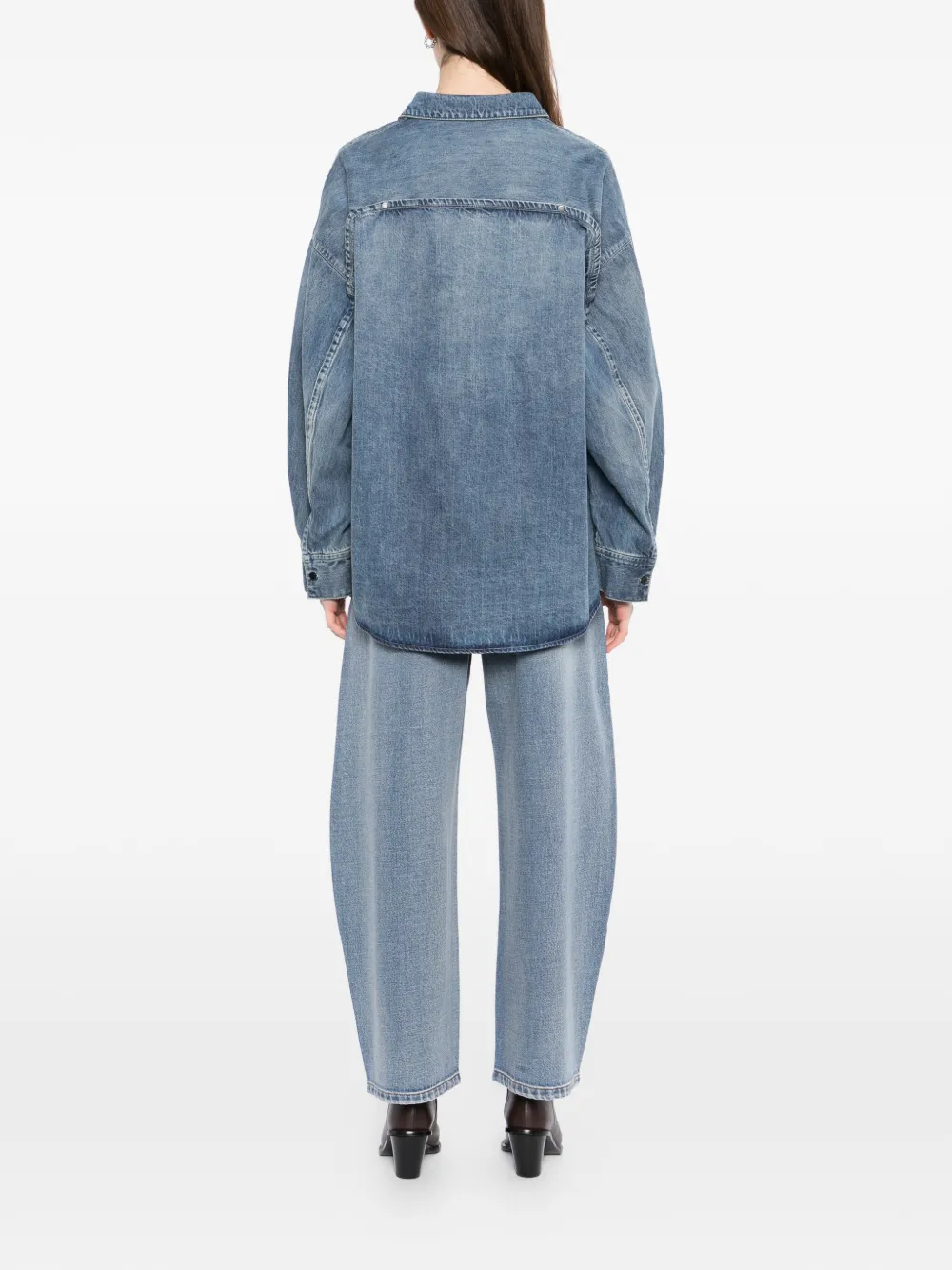 LESS Denim jack Blauw