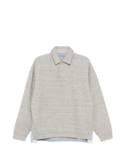 CROQUIS polo-collar sweatshirt