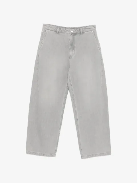 CROQUIS cotton wide-leg jeans