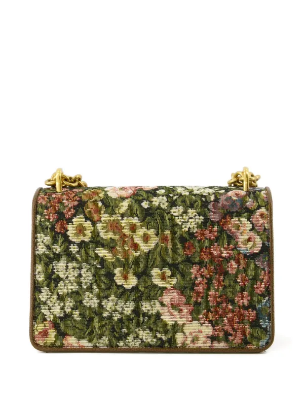 バッグ Valentino Fur Floral Applique Shoulder 33398025_64123094_600.jpg