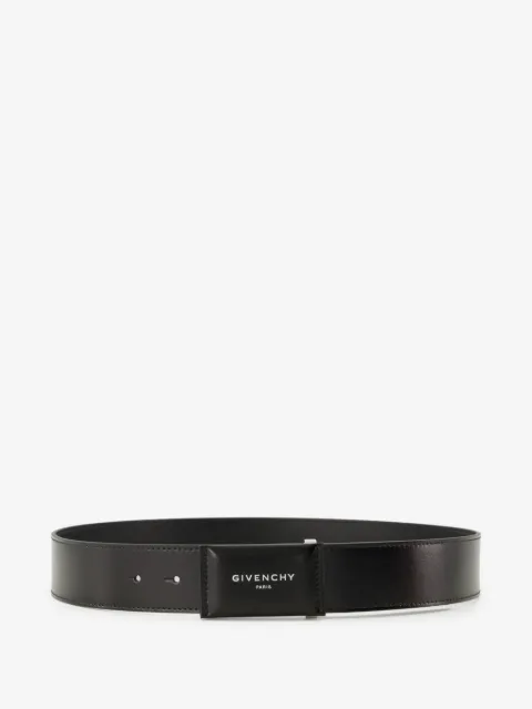 Givenchy ceinture en cuir à boucle et logo