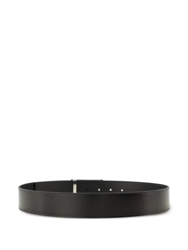 Givenchy ロゴバックル レザー ベルト | ブラック | FARFETCH JP