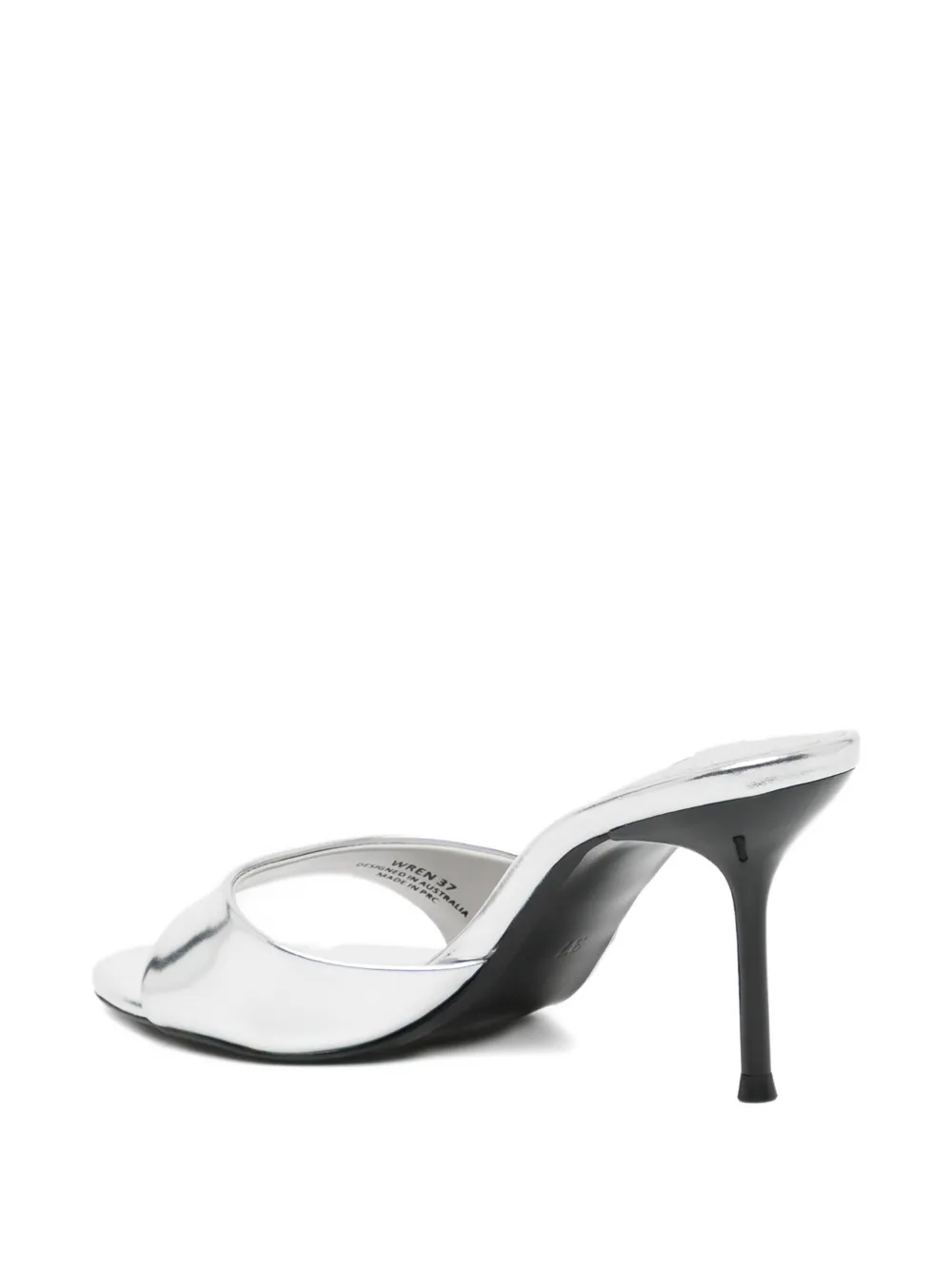 Senso 80 mm Wren II sandalen Zilver