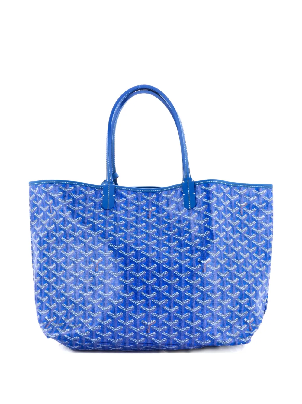 Goyard Pre-Owned Saint Louis Coated Canvas PM tote bag - Blu