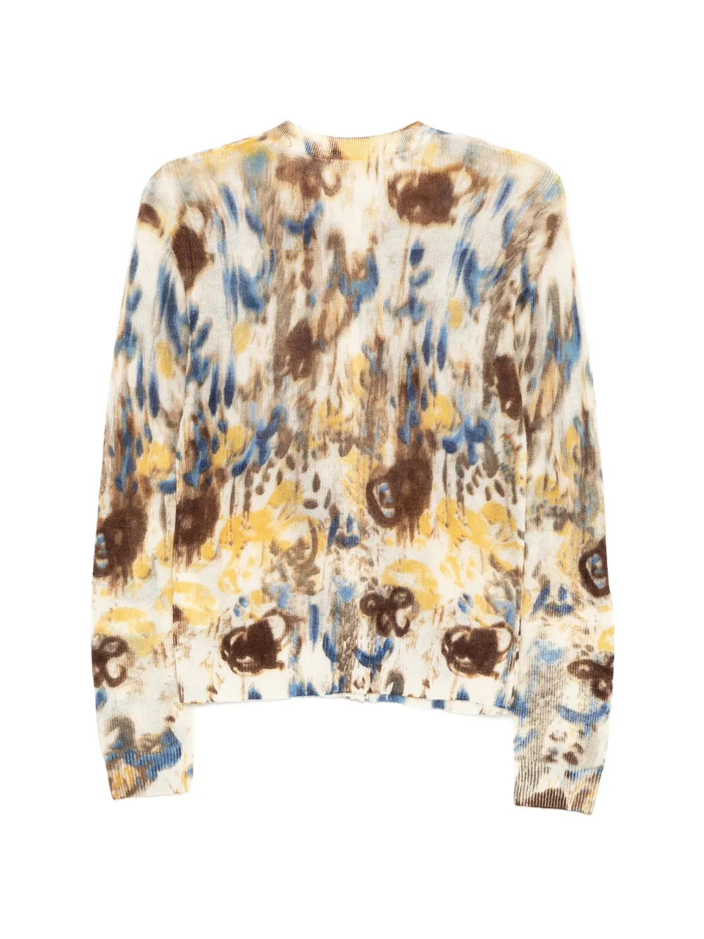  Jnby Printed Cardigan - Neutrals 