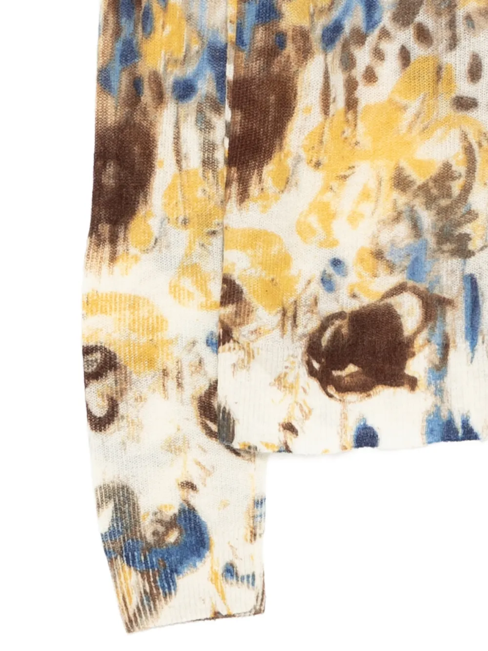  Jnby Printed Cardigan - Neutrals 