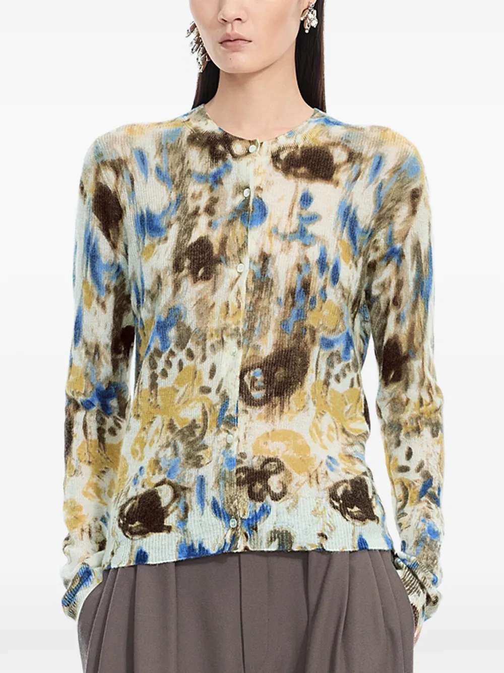 JNBY Vest met print Beige