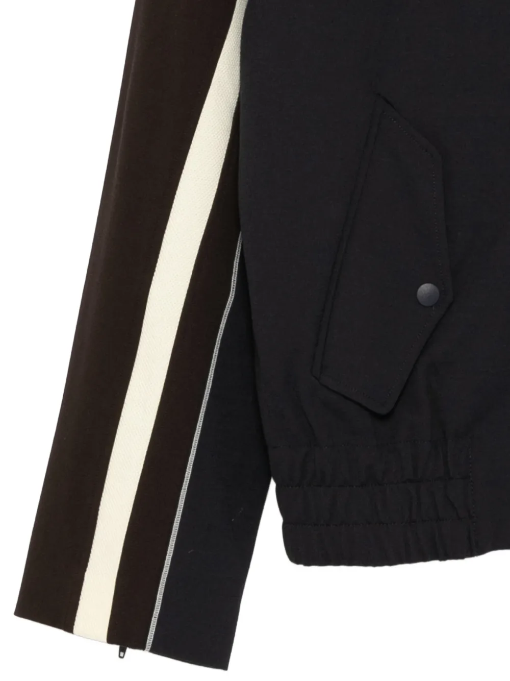 Croquis Panelled Jacket - Black 