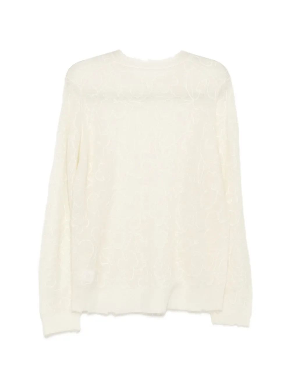  Jnby Embroidered Pullover - Neutrals 