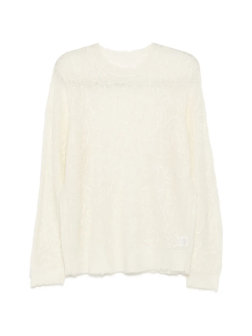 JNBY Maglione con ricamo - Toni neutri