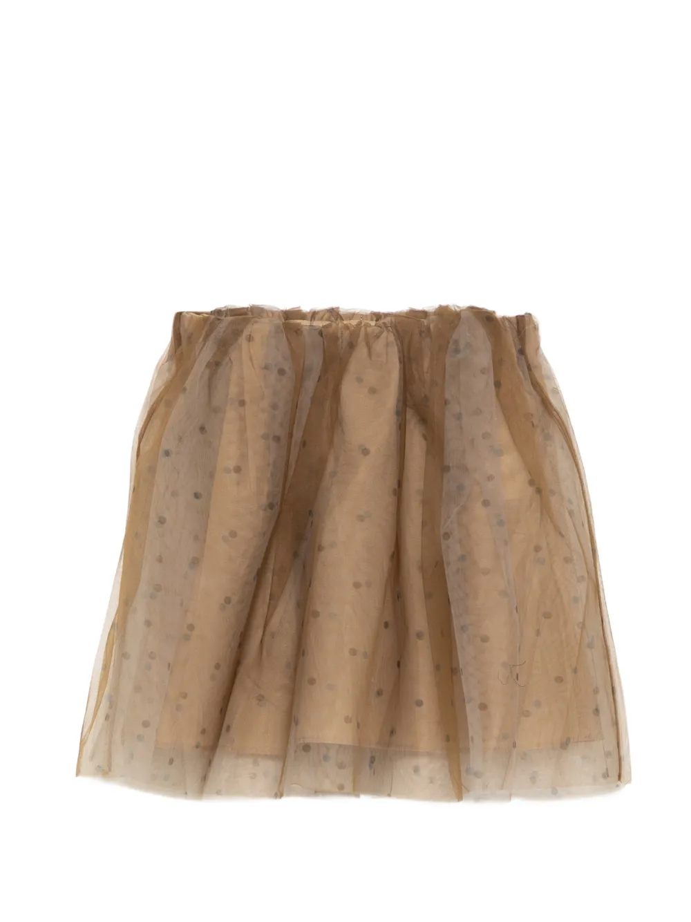  Jnby By Jnby Polka-dot Skirt - Neutrals 